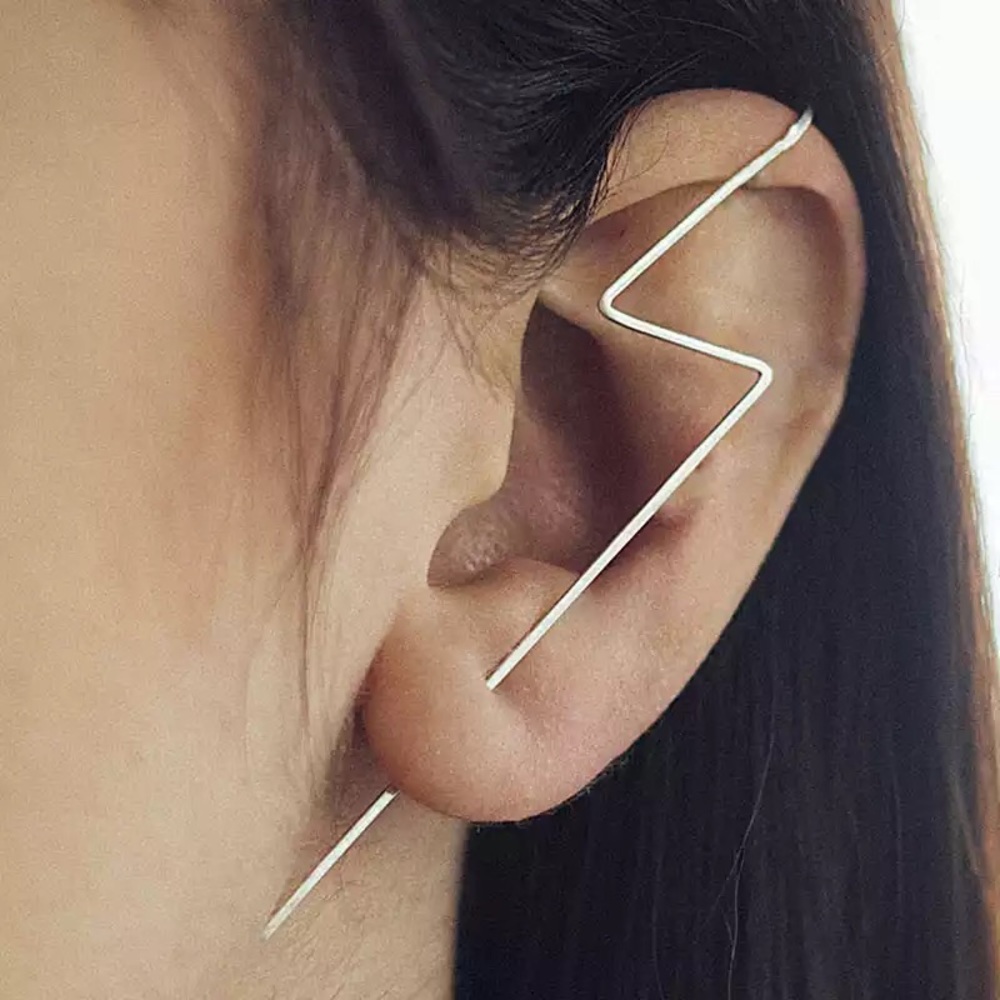 Vintage Handmade Brinco Ear Cuff Piercing